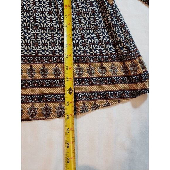 Anthropologie 11 1 TYHLO Top Womens Peasant BOHO Pullover Long Sleeve Size M - Picture 14 of 15